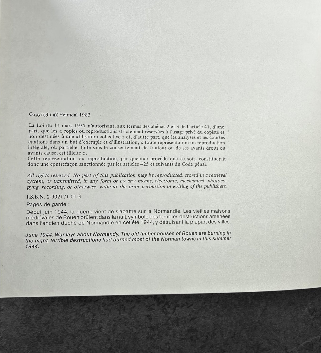 Buch "Normandie Album Memorial"