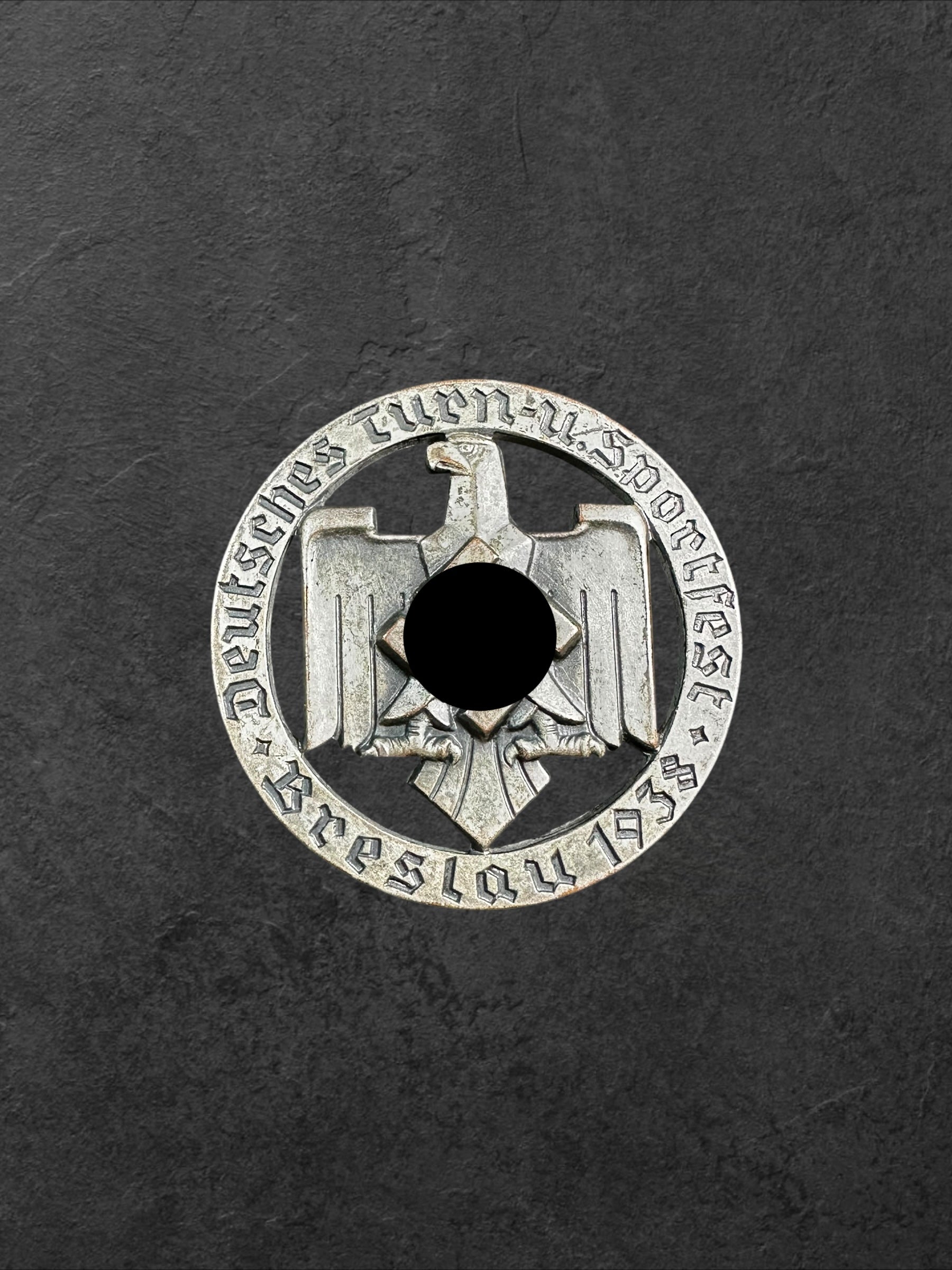 Abzeichen “Deutsche Turn-u. Sportfest – Breslau 1938”