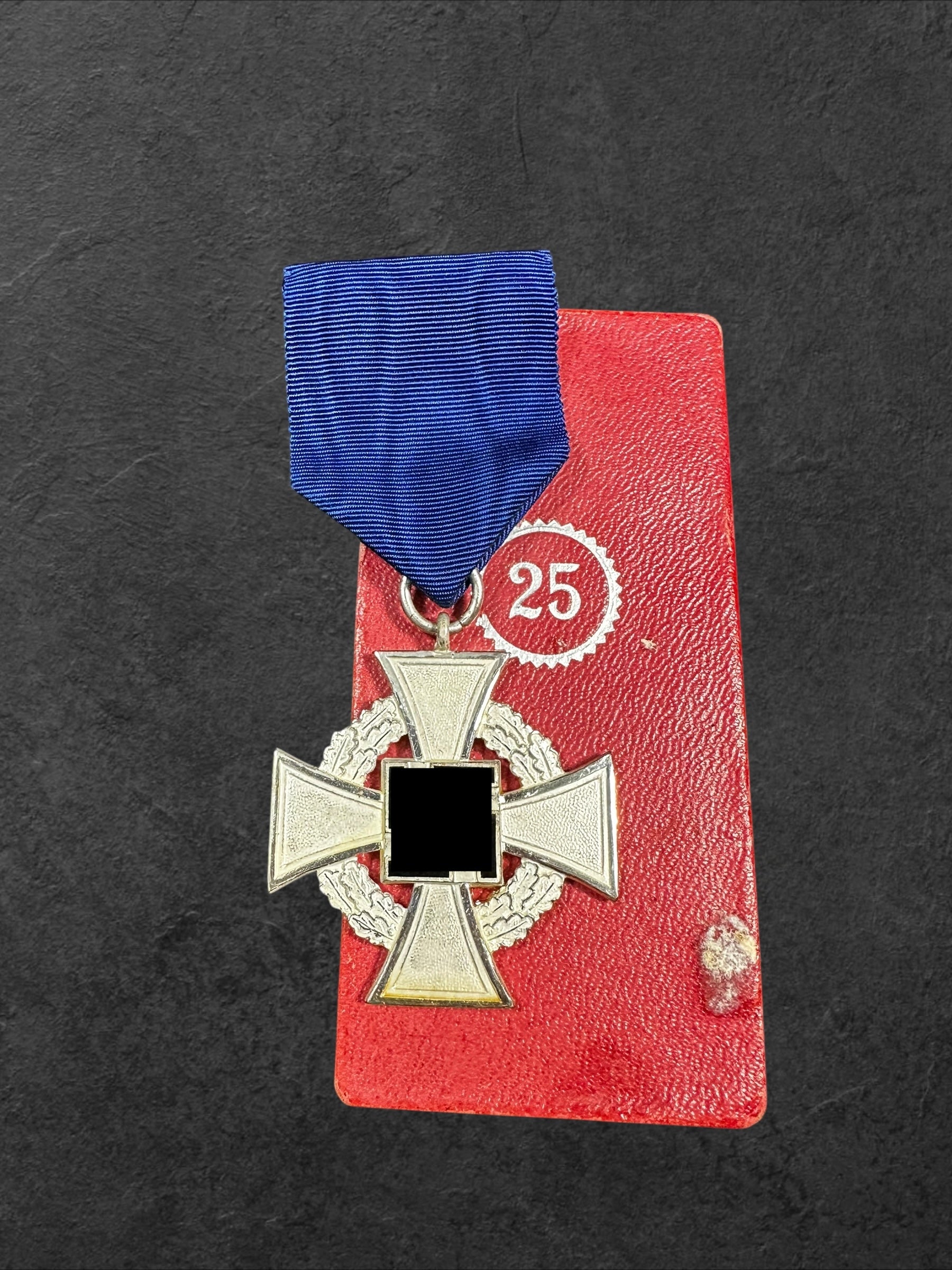 Treuedienst-Ehrenzeichen 2.Stufe für 25 Jahre 1938 im Etui