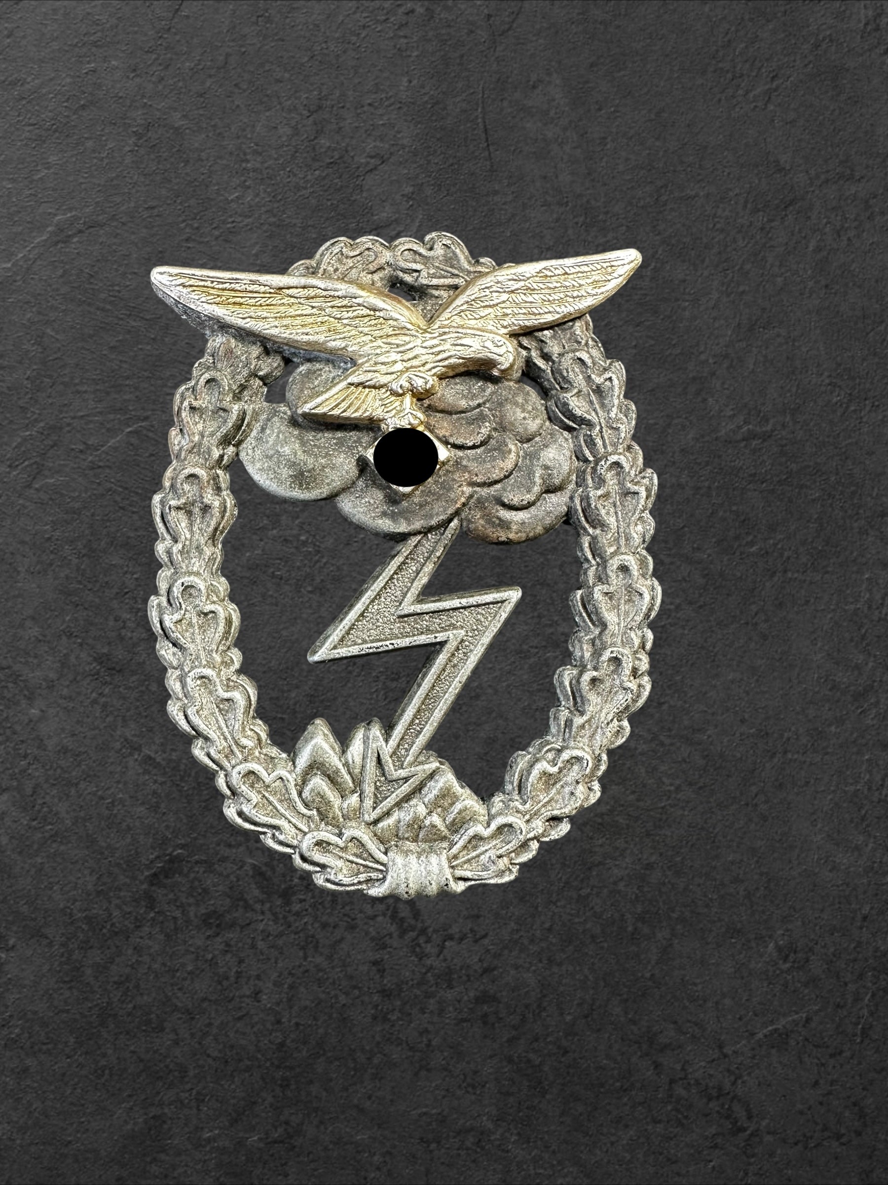 Erdkampfabzeichen der Luftwaffe mit Verleihungstüte