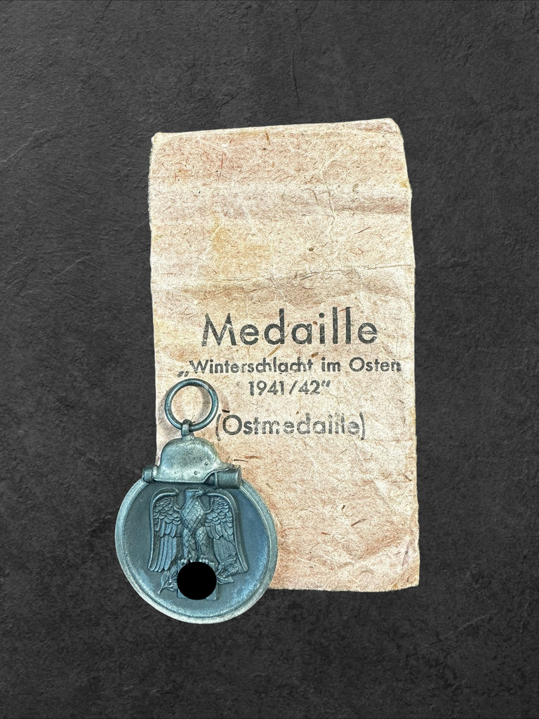 Medaille Winterschlacht im Osten mit Tüte