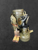 Gasmaske M44 mit Behälter und Gasplanentasche