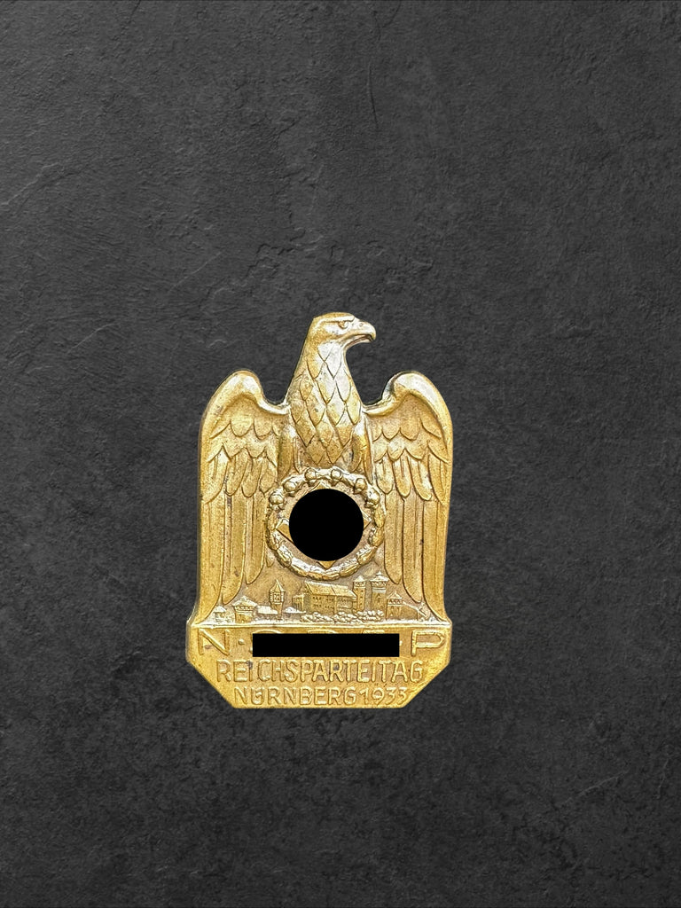 NSDAP 1933 Abzeichen Reichsparteitag In Nürnberg