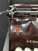 SS-Schreibmaschine Groma Model N mit Runentaste der SS