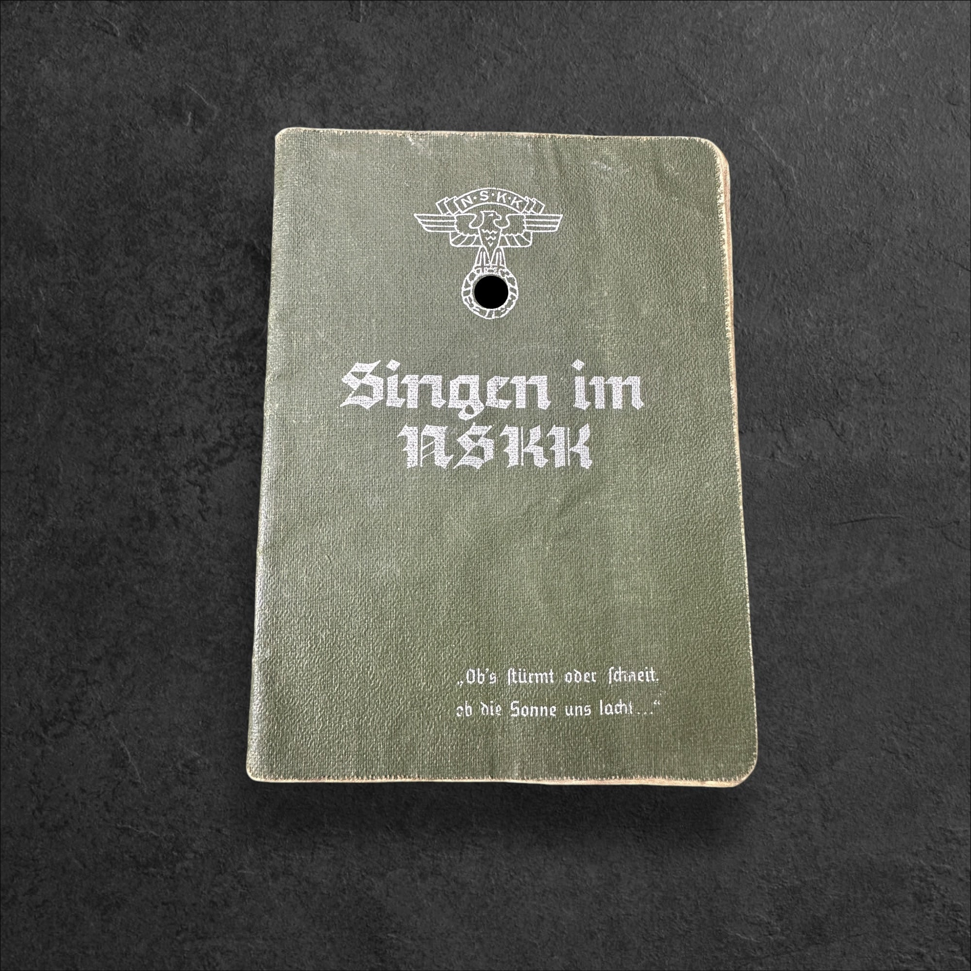 Liederbuch "Singen im NSKK"