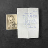 Autogram des Eichenlaubträger Johannes Wiese