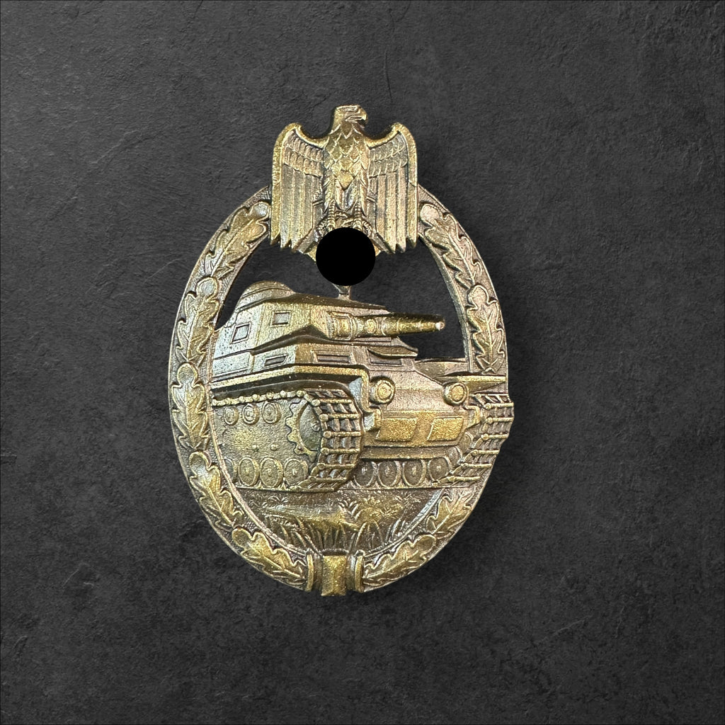 Panzerkampfabzeichen in Bronze 1939 S&L