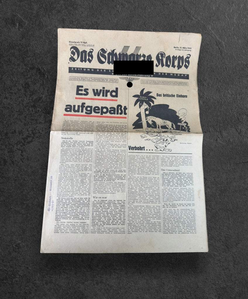 Zeitung "Das schwarze Korps"