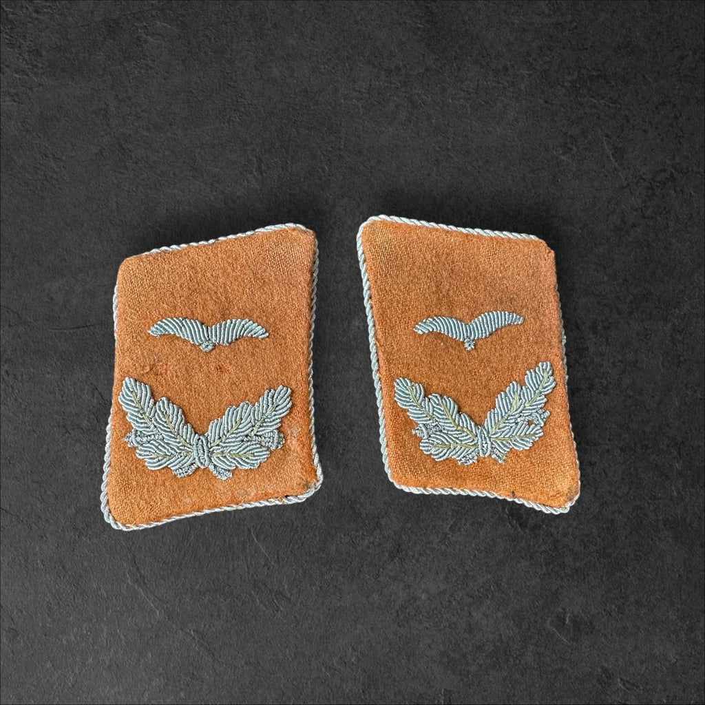 Kragenspiegel für einen Leutnant der Luftwaffennachrichten