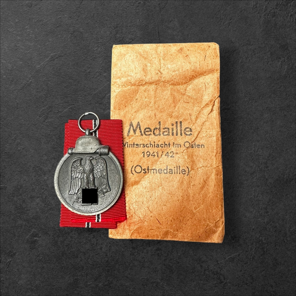 Medaille Winterschlacht im Osten mit Tüte