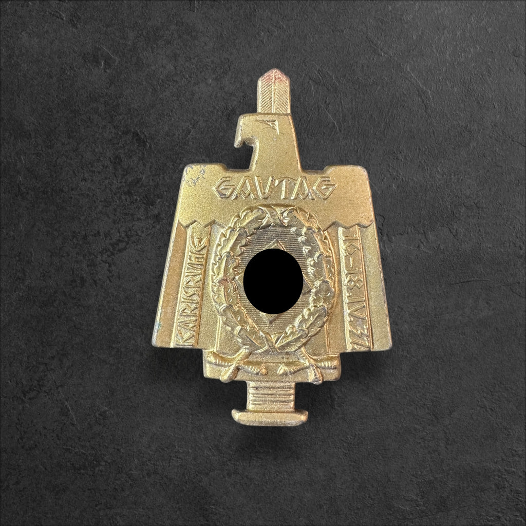 Tagungsabzeichen Gautag 1937 Karlsruhe