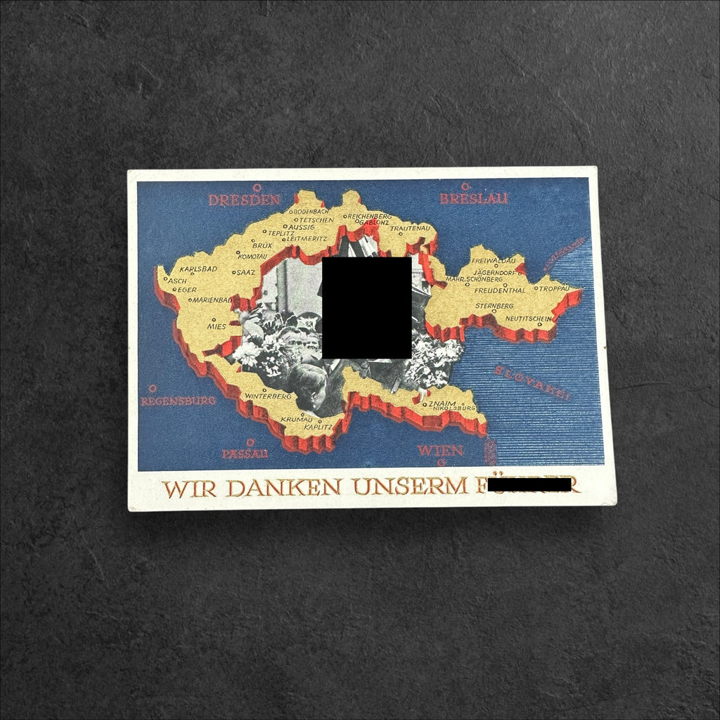 Postkarte "Wir danken unserem ..."