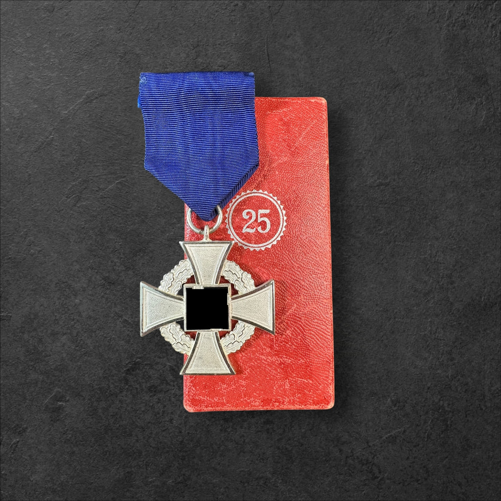 Treuedienst-Ehrenzeichen 2.Stufe für 25 Jahre 1938 im Etui