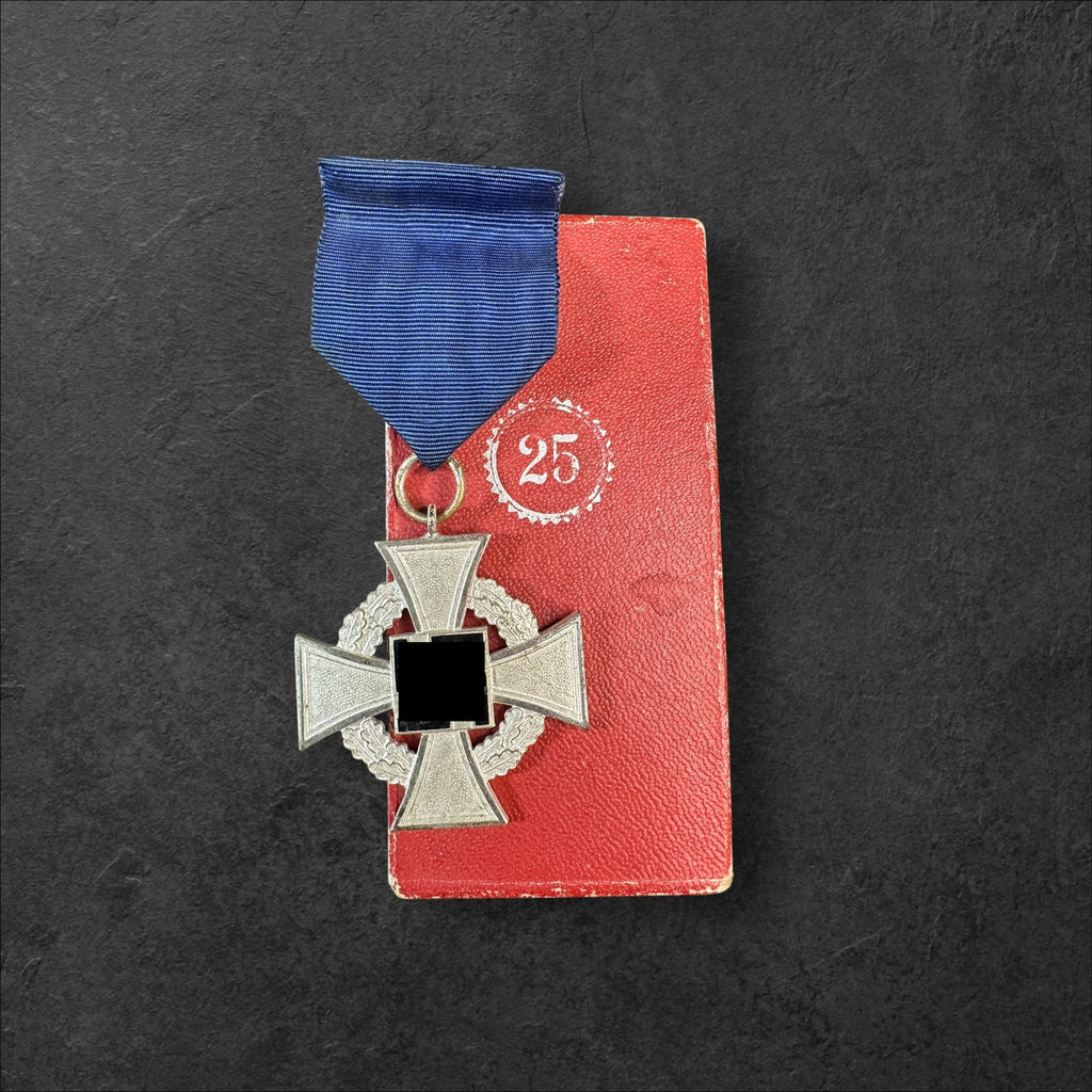 Treuedienst-Ehrenzeichen 2.Stufe für 25 Jahre 1938 im Etui