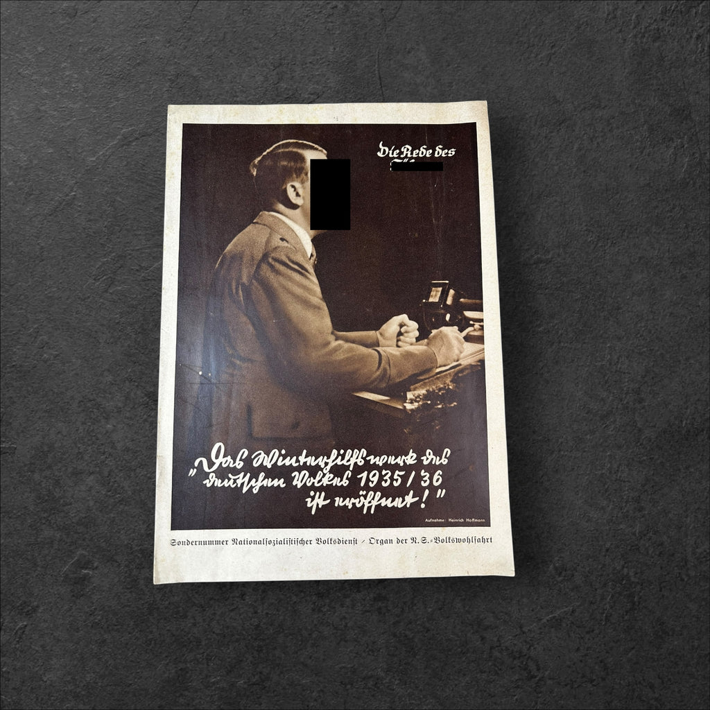 WHW Heft "Die Rede des Führers"