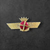 Flugzeugführerabzeichen Spanien in gold