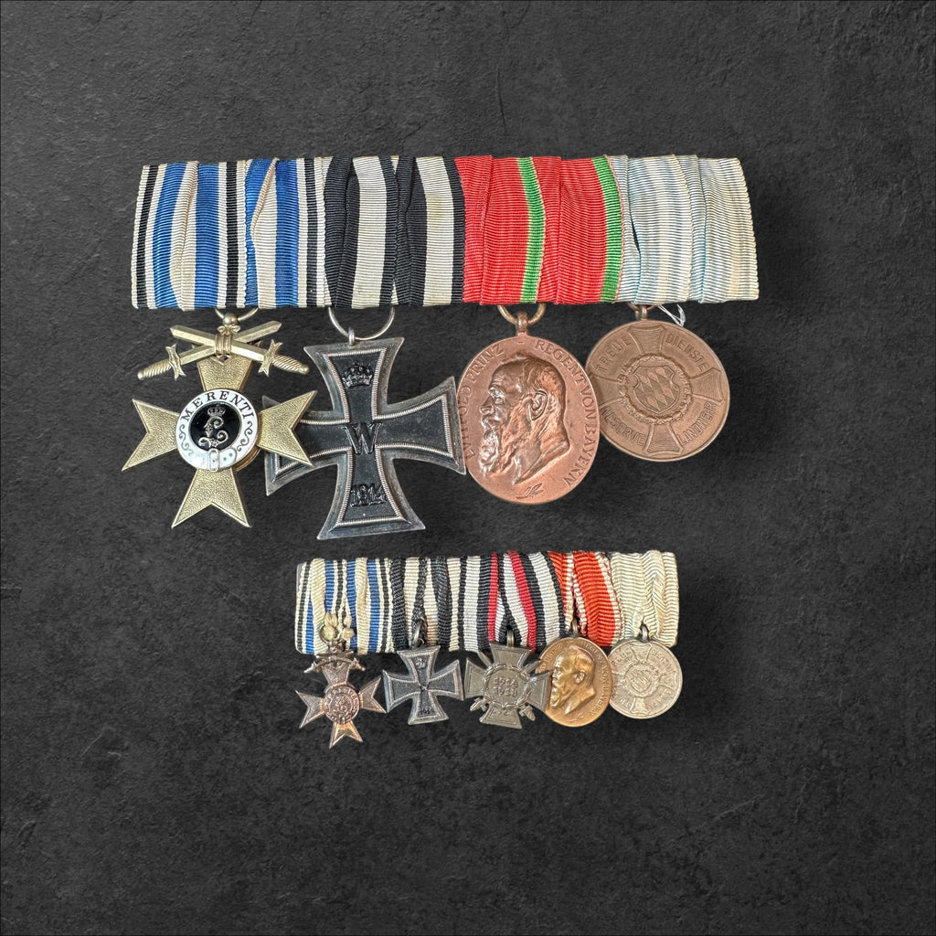 4er Ordensspange mit Miniatur