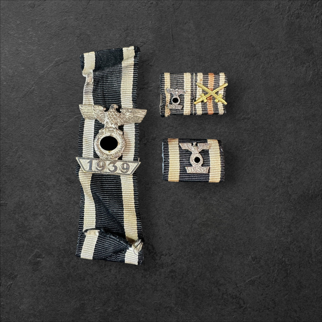 Wiederholungsspange zum Eisernen Kreuz 2.Klasse mit Miniaturen