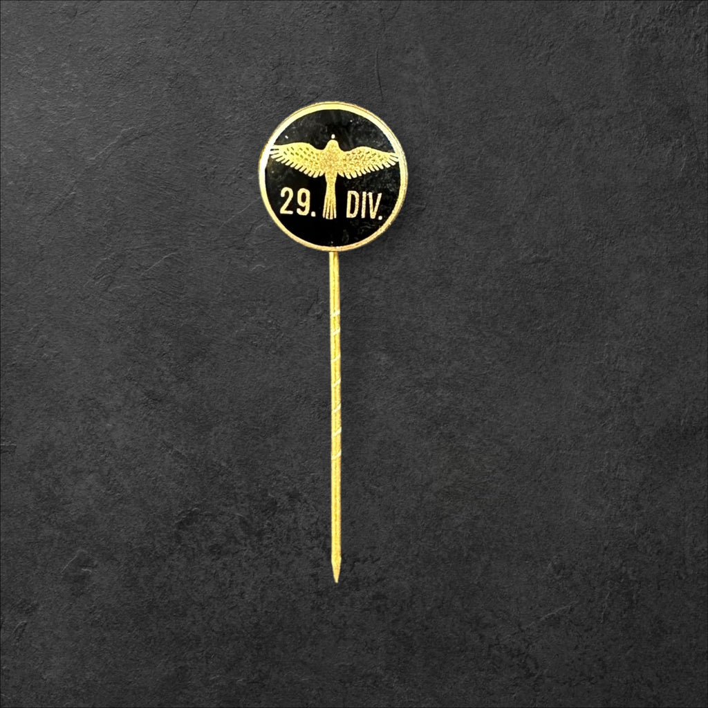 Anstecknadel der 29. Infanteriedivision "Falke"