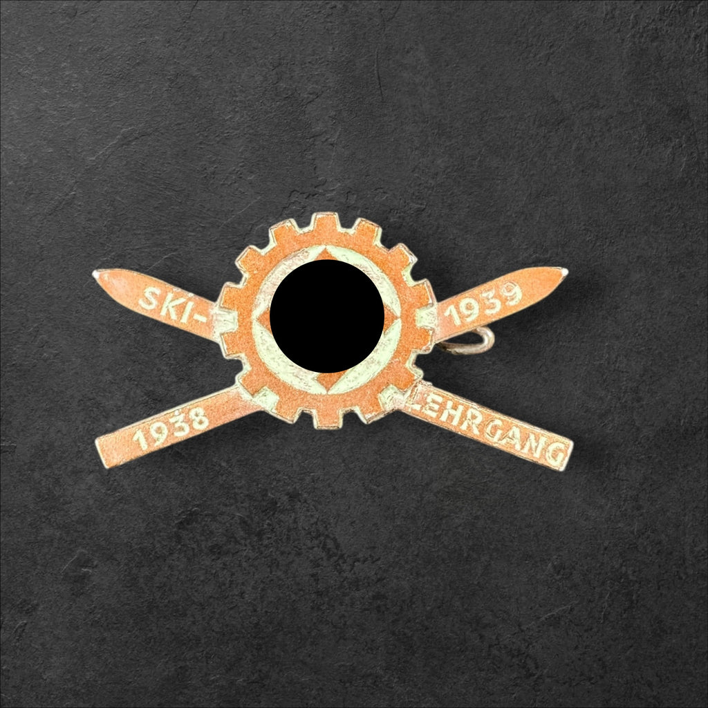Abzeichen Skilehrgang 1938-1939 DAF