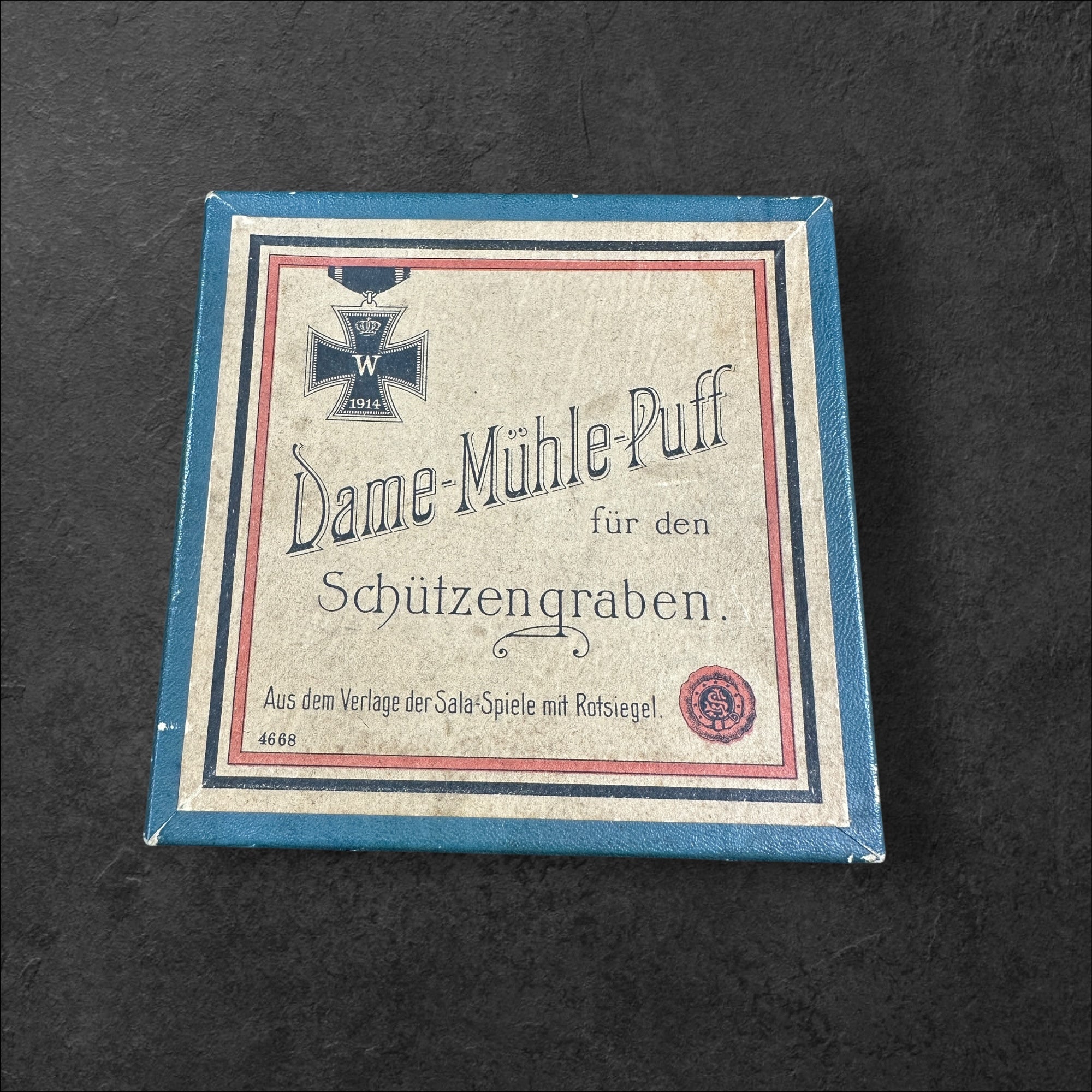 Soldatenspiel "Dame-Mühle-Puff"