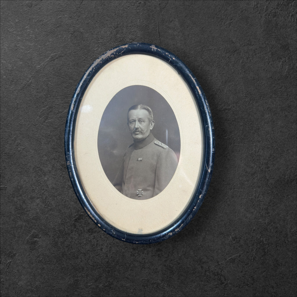 Photographie Offizier der Artillerie mit EK1