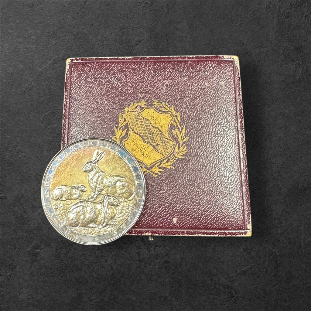 Silbermedaille für verdienstvolle Leistungen