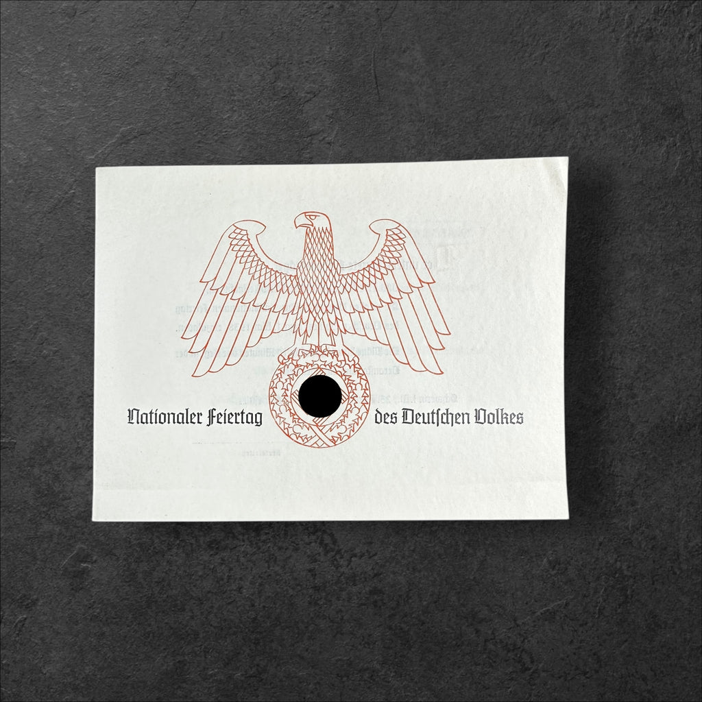 Einladung zum Nationalen Maifeiertag in Schwerin