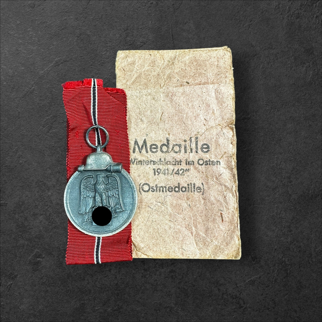 Medaille Winterschlacht im Osten mit Tüte