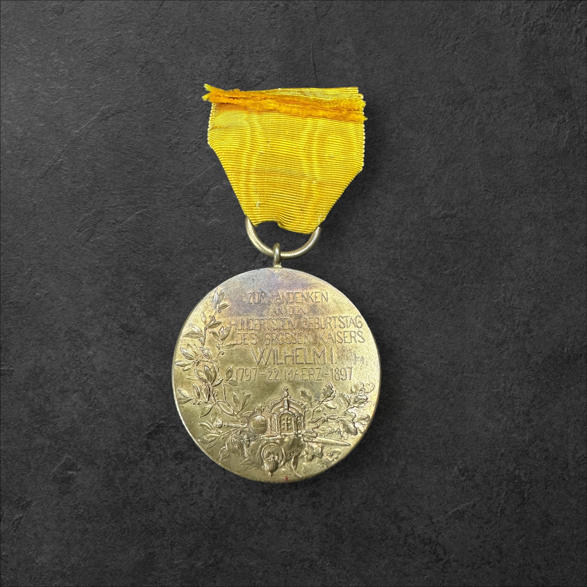 Deutsches Kaiserreich Centenar Medaille 1897