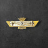 Flugzeugführerabzeichen Spanien in gold