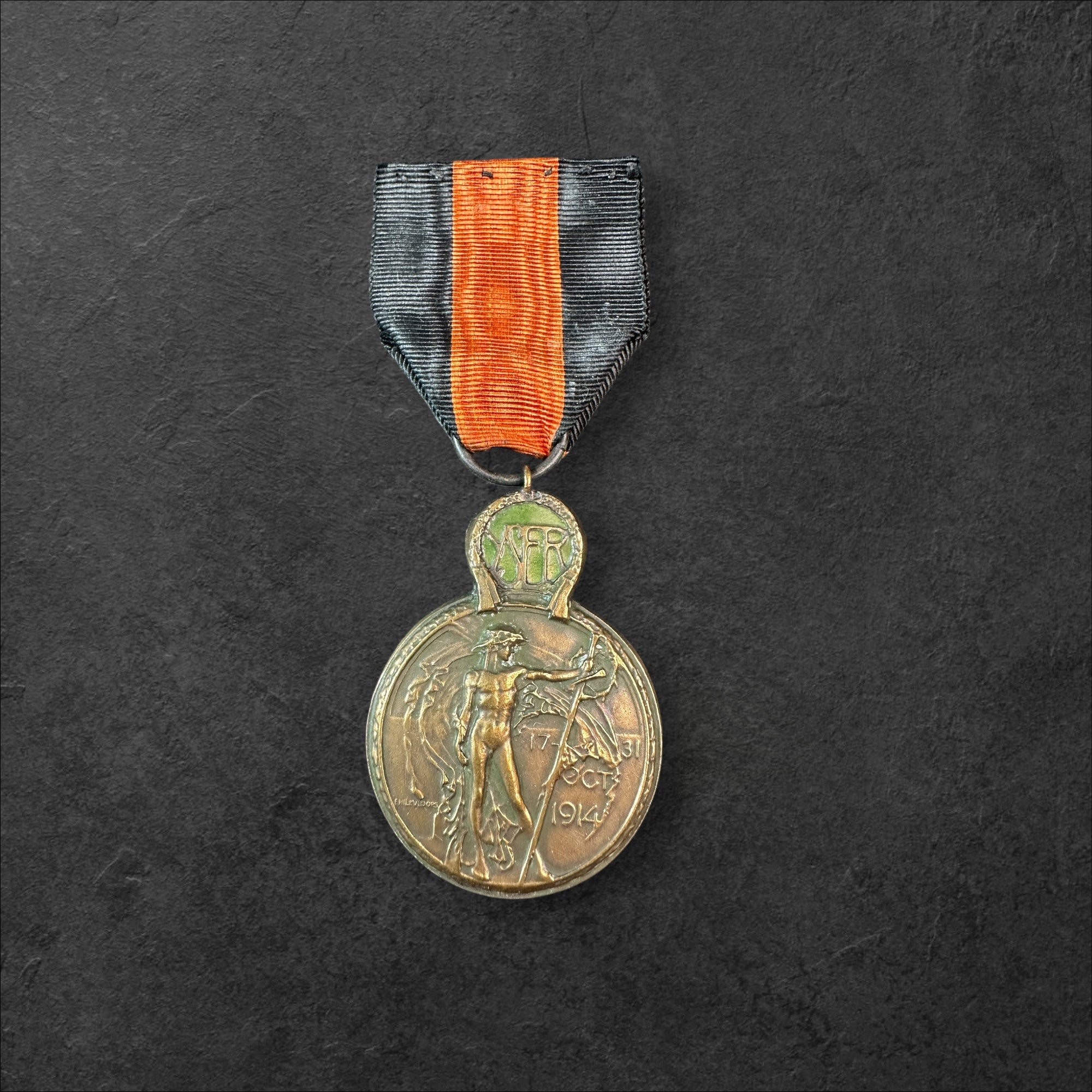 Belgien Yser Medaille 1914