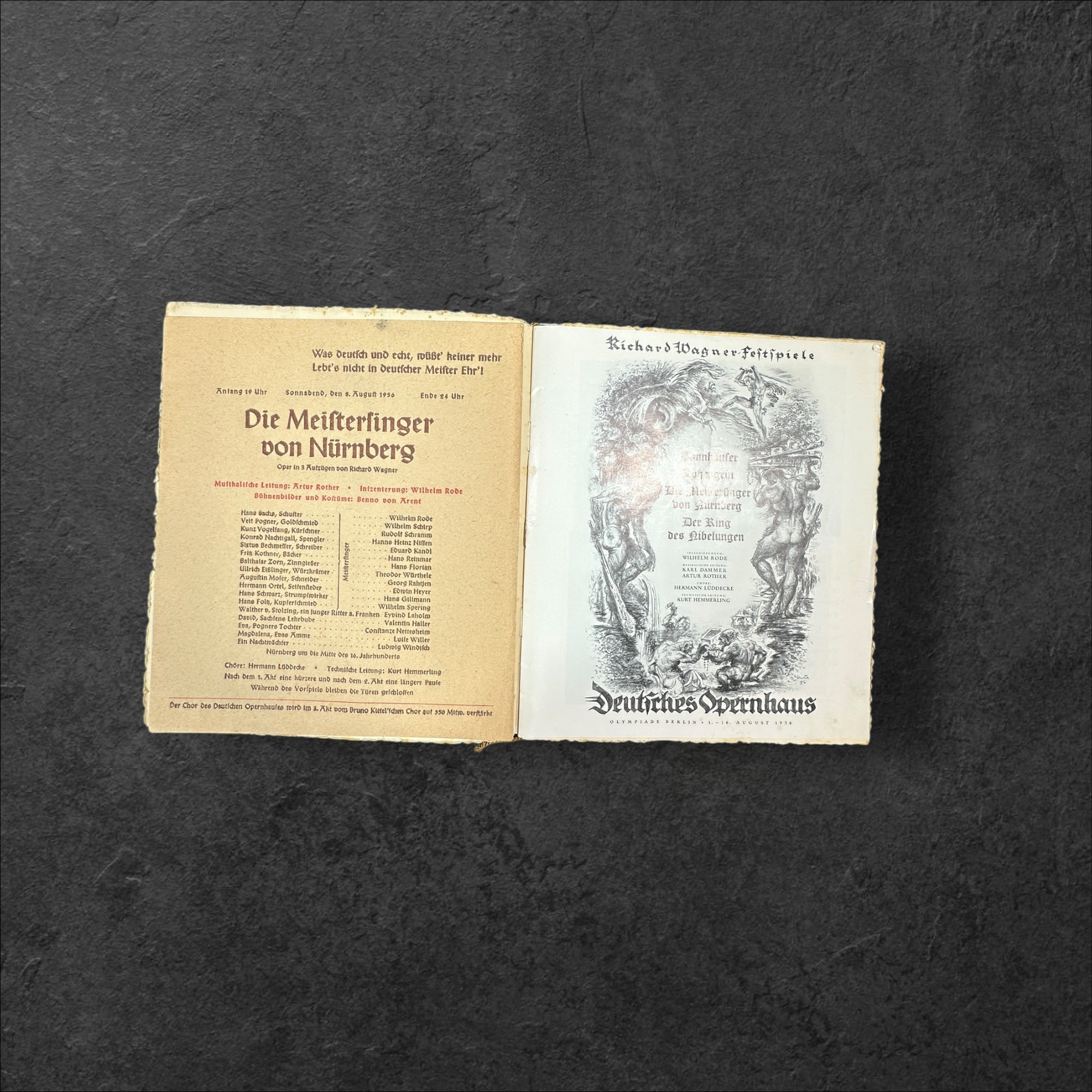 Opernheft des Deutschen Opernhaus