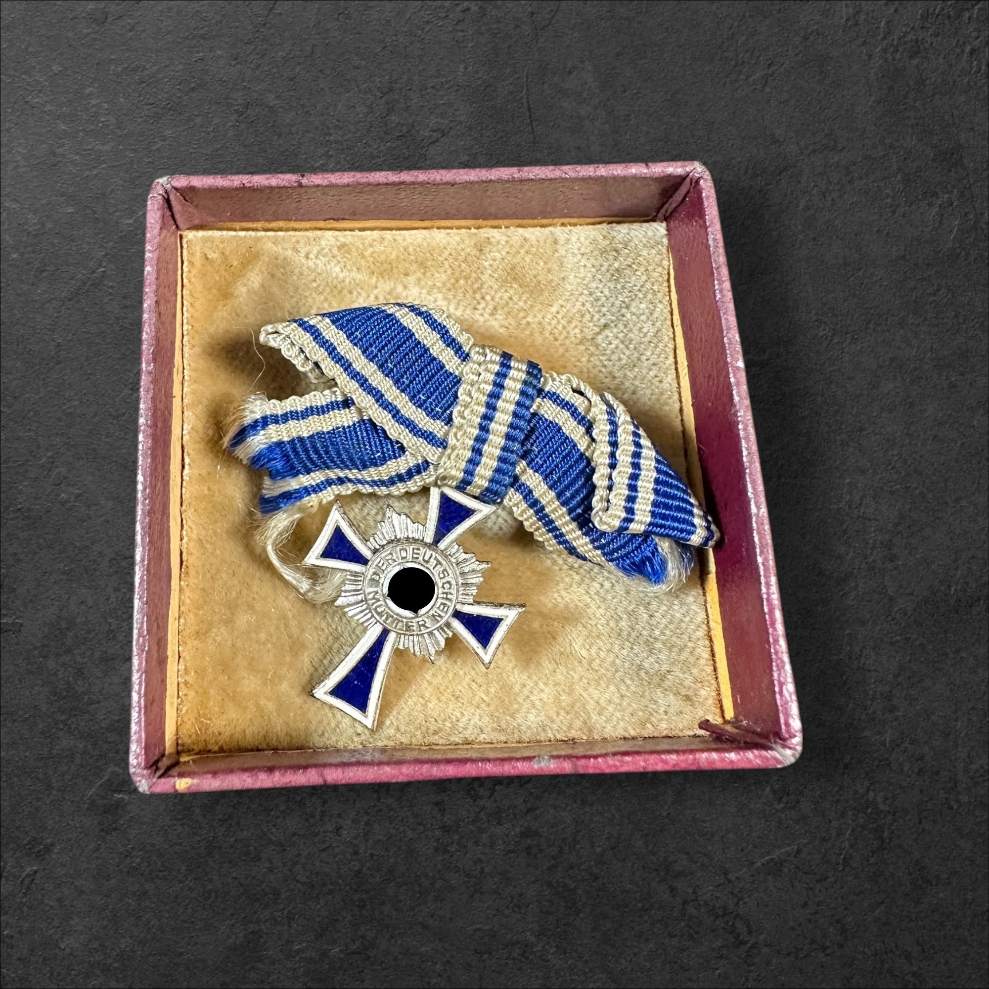Ehrenkreuz der Deutschen Mutter Miniatur im Etui