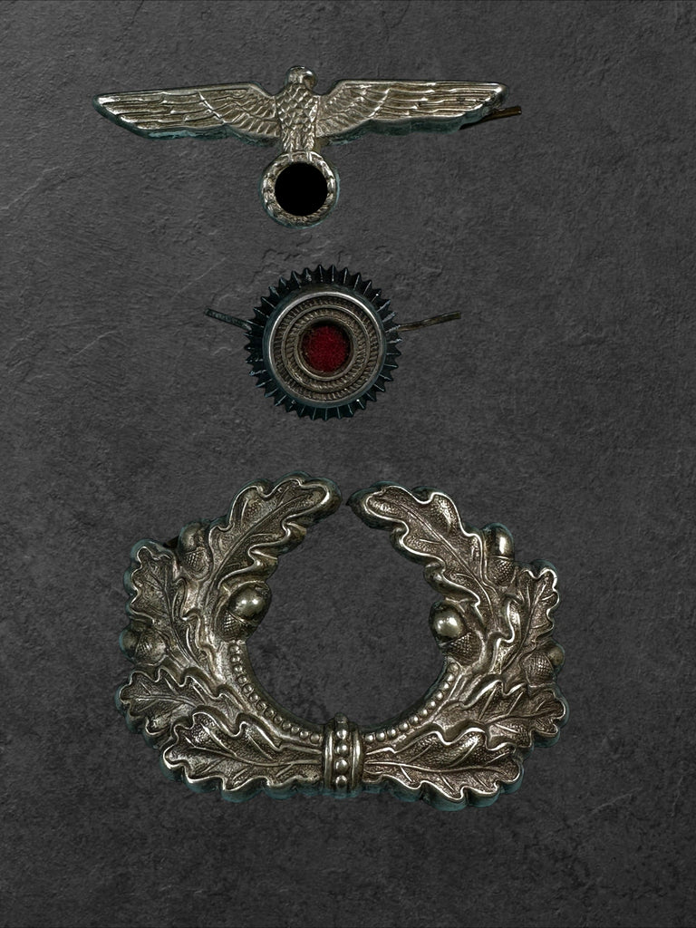 Dekoration für die Schirmmütze der Wehrmacht